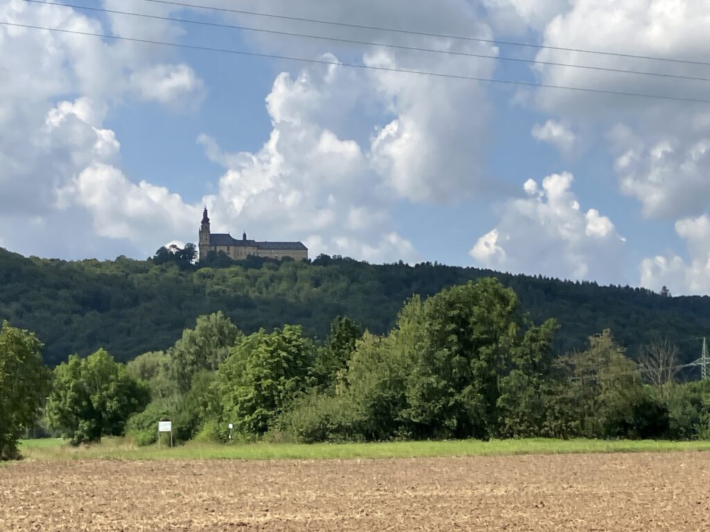 Kloster Banz oberhalb von Bad Staffelstein (Bild: Klaus Dapp)