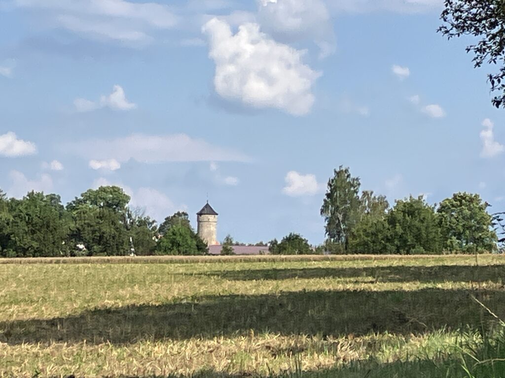 Turm von Schloss Strößendorf (Bild: Klaus Dapp)