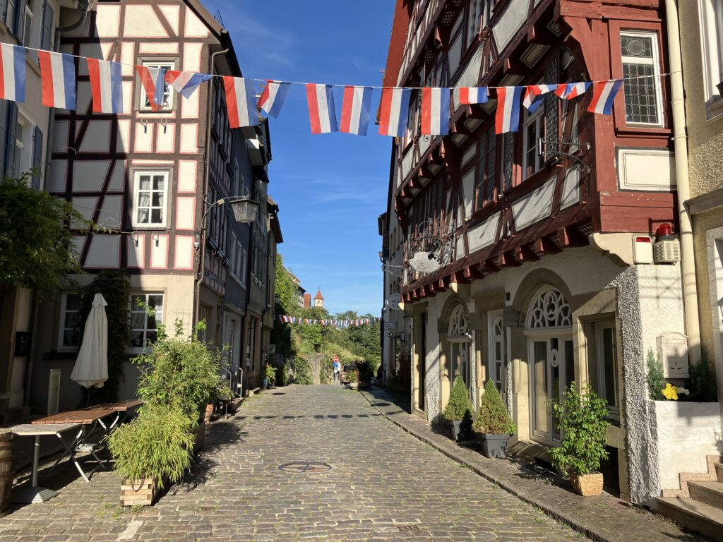 Bad Wimpfen - Hauptstraße (Bild: Klaus Dapp)